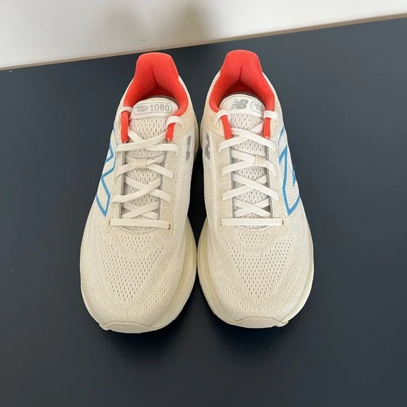 New Balance Fresh Foam 1080v13 Sea Salt/Coastal Blue Shoes | Size 8.5 Women's - Picture 3 of 5